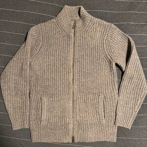 Taylor Stitch NWT Fisherman Sweater Fill Zip M (40)